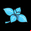 Objet aromate-bleu