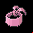 Objet foulard-rose